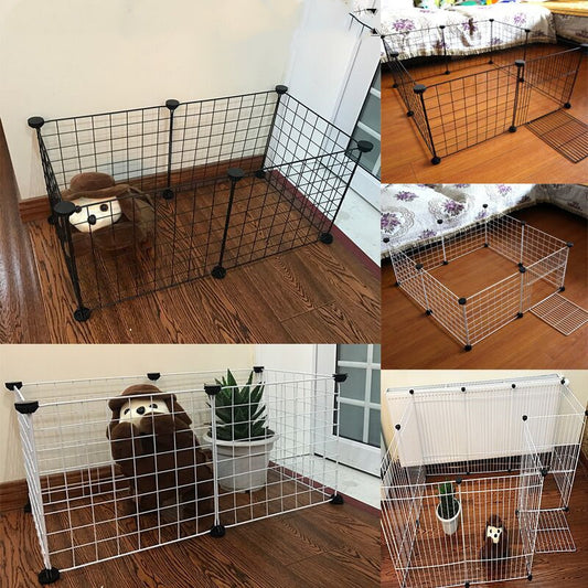 Splicing Teddy isolation door rabbit cage