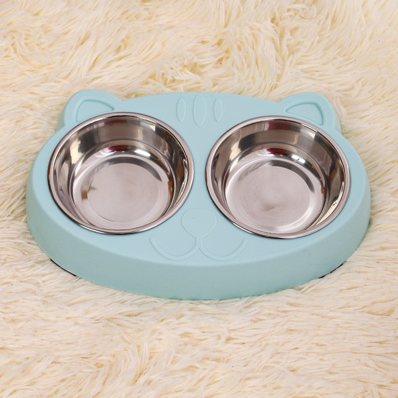 Cat Bowl Drinking Water Feeding Pet Rice Basin